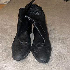 & Other Stories Black Ankle Booties